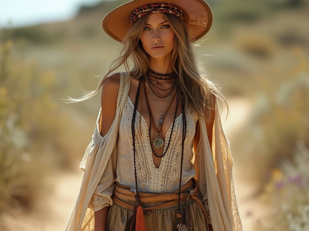 Free-spirited with natural elements