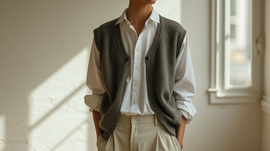 Sweater vest styling